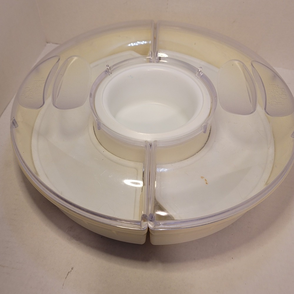 Pampered Chef Chillzanne Sectional Server Tray Platter Chilled Serveware USA